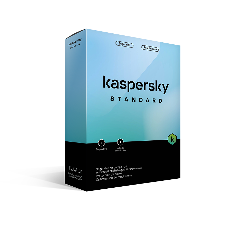 Kaspersky Standard 1dev 1año minibox esp copia